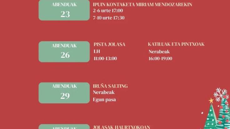 Gabonetako eskaintza