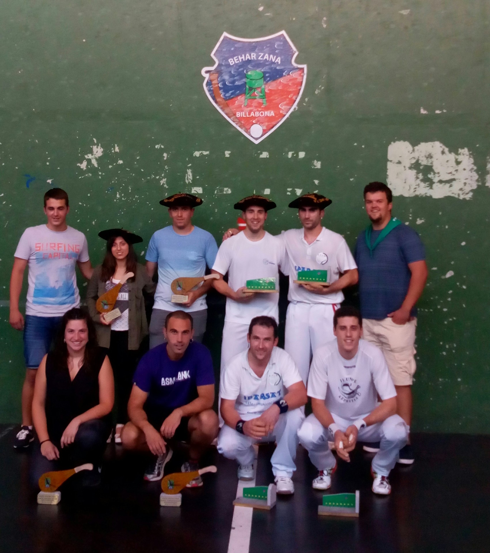 Santio pilota txapelketako final-zortzirenetako binakako partidak, gaur eta bihar