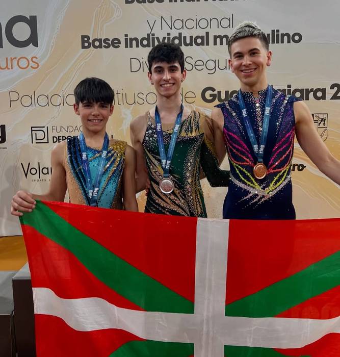 Brontzezko domina lortu du Inko Oruesagastik Espainiakoan