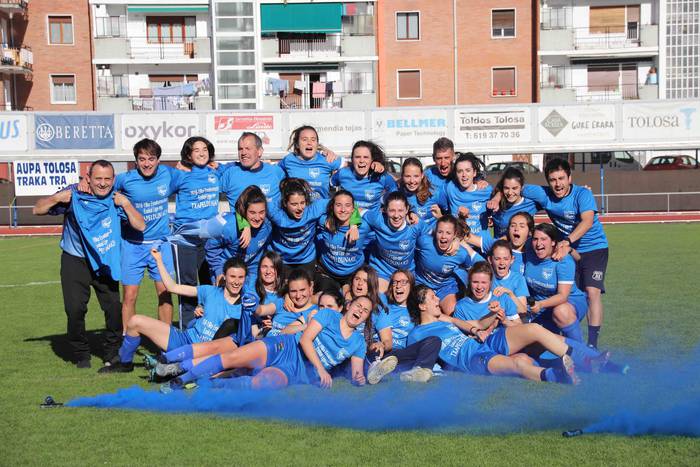 Tolosa CFeko emakumeak Bigar 45 1556479922688