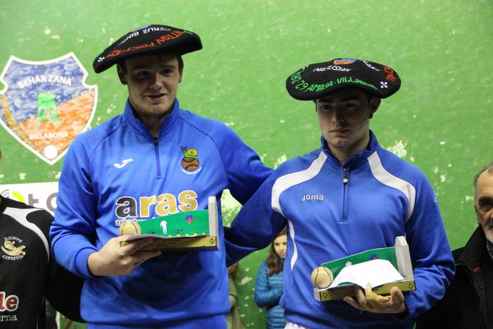 VII. Antton Pebet Txapelketa finala Villabona 31 1546118443793