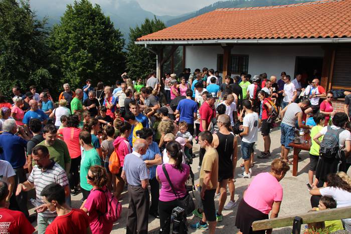 Santamañara igoera, festen a 103 1499607349486