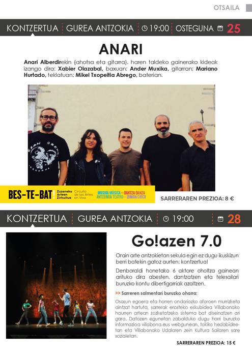 Otsaileko kultur egitaraua