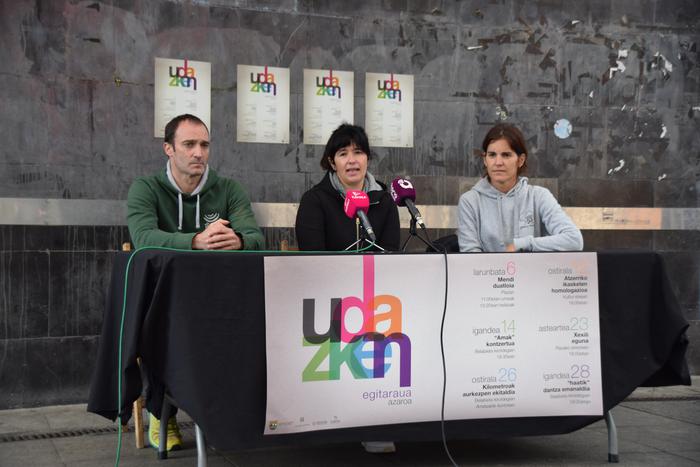 Kirol eta kultur egitaraua prestatu dute azarorako