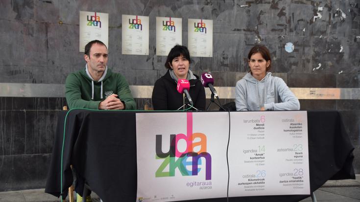 Kirol eta kultur egitaraua prestatu dute azarorako