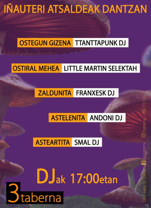 Inauteri arratsaldeak dantzan