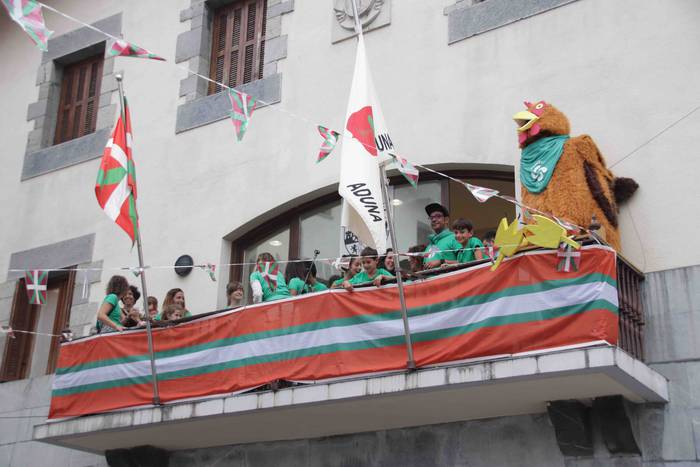 Adunako festak. Txupinazoa. 12 1660329893760