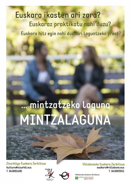 Mintzalagun proiektuan izena emateko aukera zabalik 