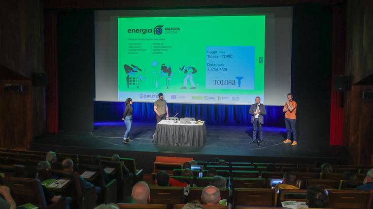 Energia-komunitateak sortzeko saioekin hasi dira Tolosan