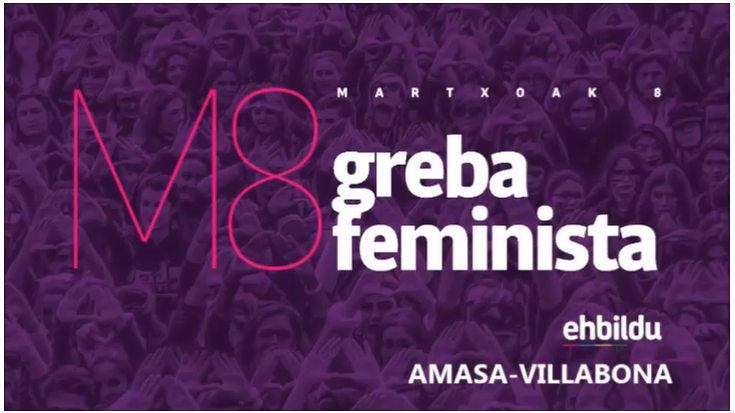 BIDEOA: Martxoaren 8an Greba Feministara!
