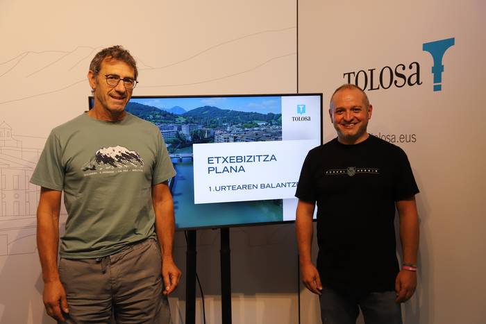 Tolosako Etxebizitza Planaren lehen urtearen balantze positiboa egin du udalak
