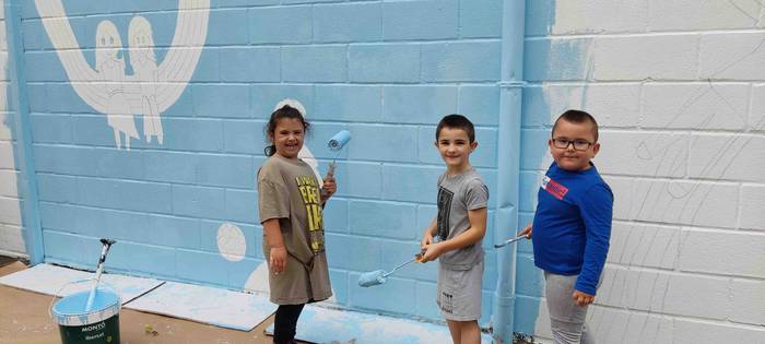 Ikaztegieta, mural margoketa 11 1654855828827