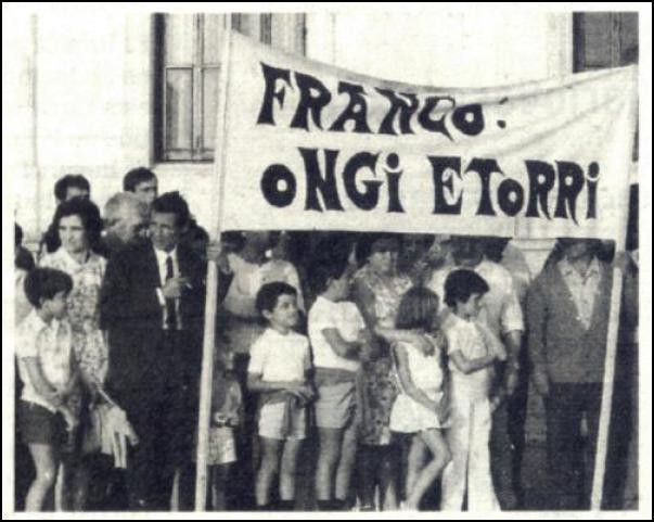 Faxistak eta independentistak; Espainiako bi muturrak