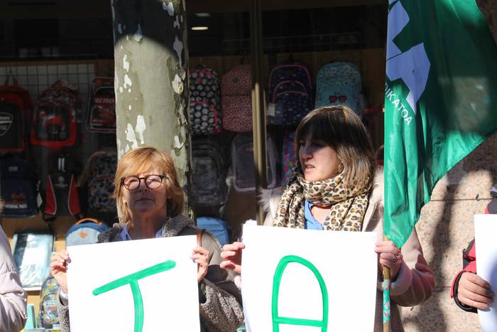 Garbitzaileak protestan, ELA 3 1550232974736