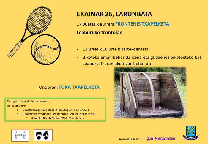 Frontenis txapelketa