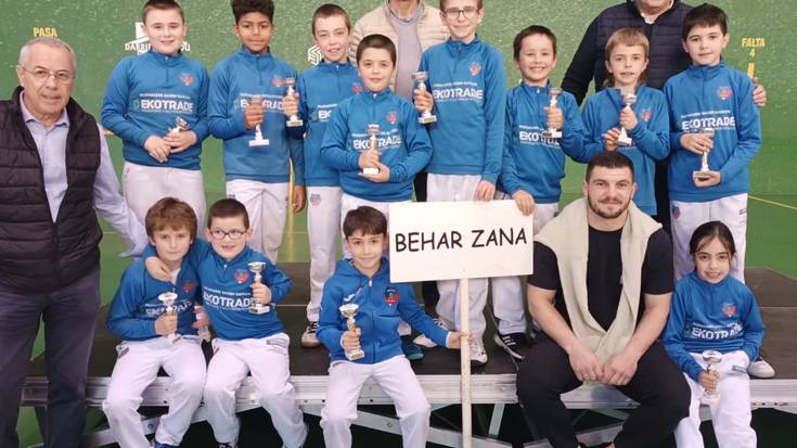 Behar Zanako pilotariak maila oso ona ematen ari dira