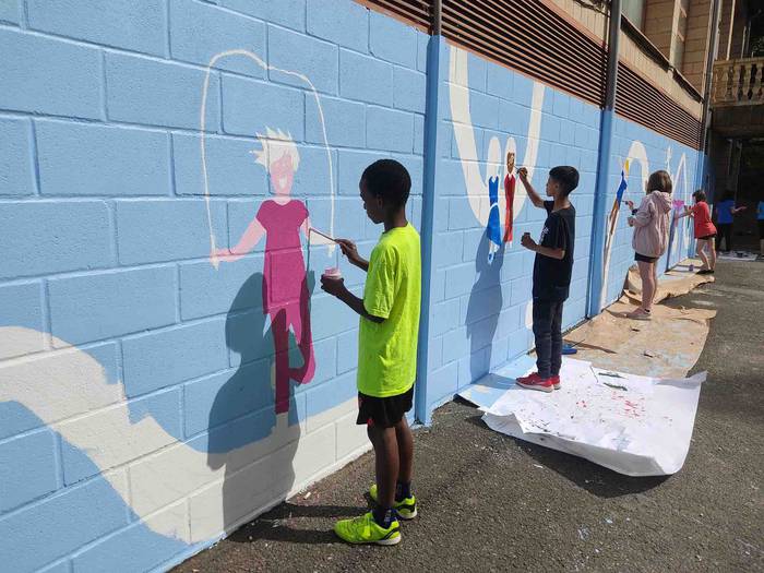 Ikaztegieta, mural margoketa 47 1654855839893