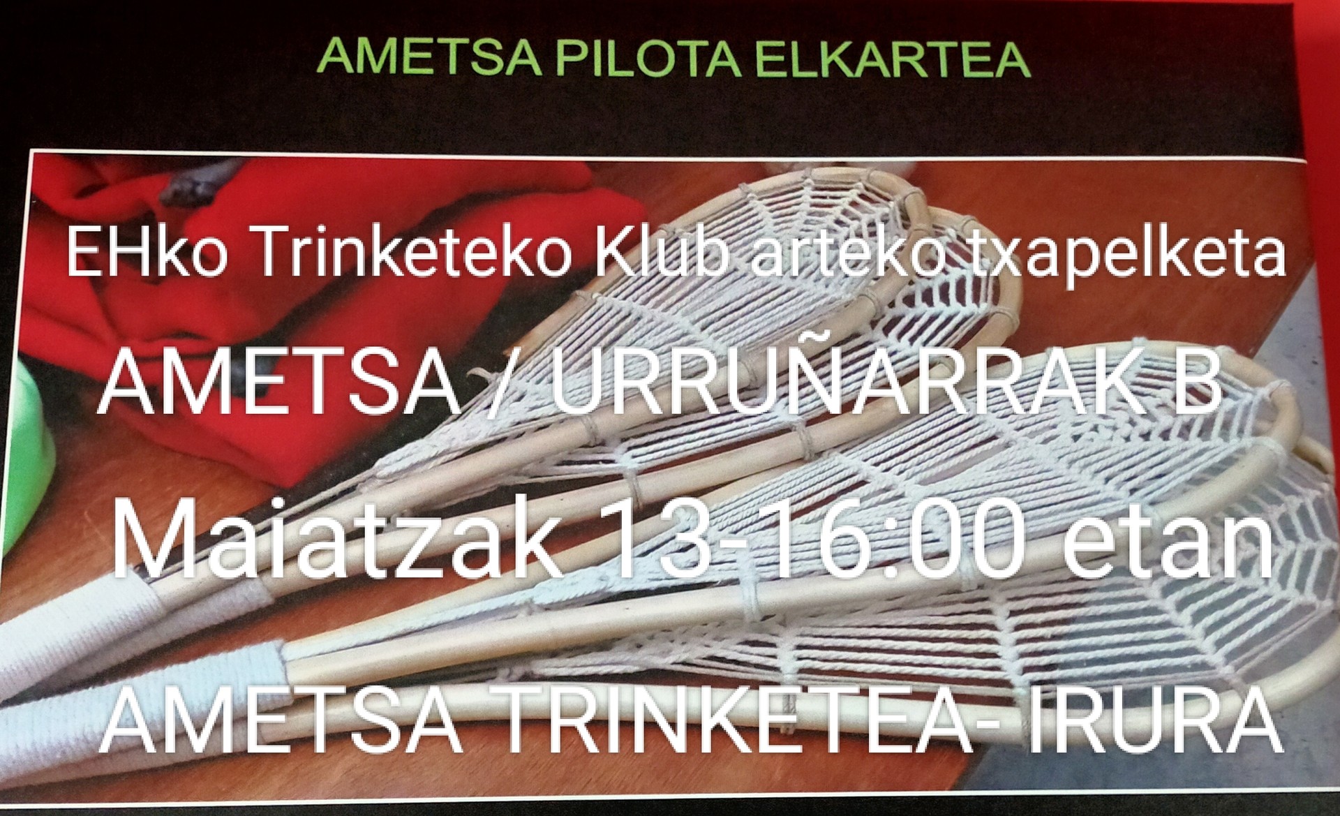 Xareak ez du etenik Iruran!