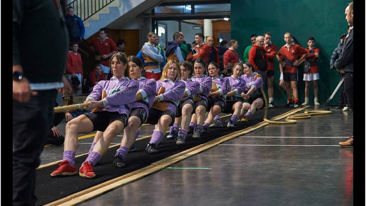 Ibarra Sokatira Taldeko emakumezkoak, bigarren