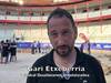 Gari Etxeberria «oso gustura» finala amaitu eta gero