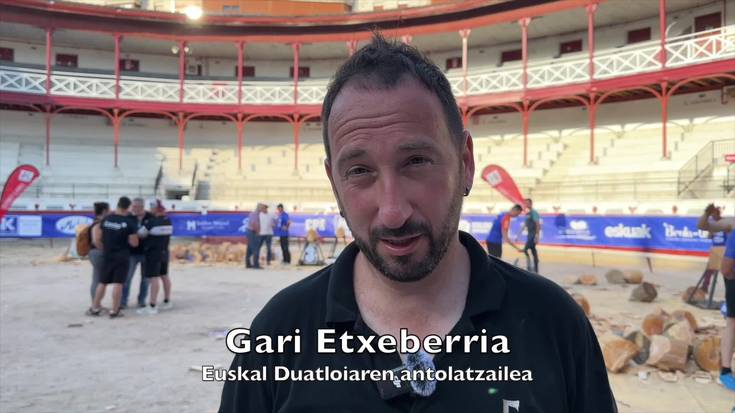 Gari Etxeberria «oso gustura» finala amaitu eta gero