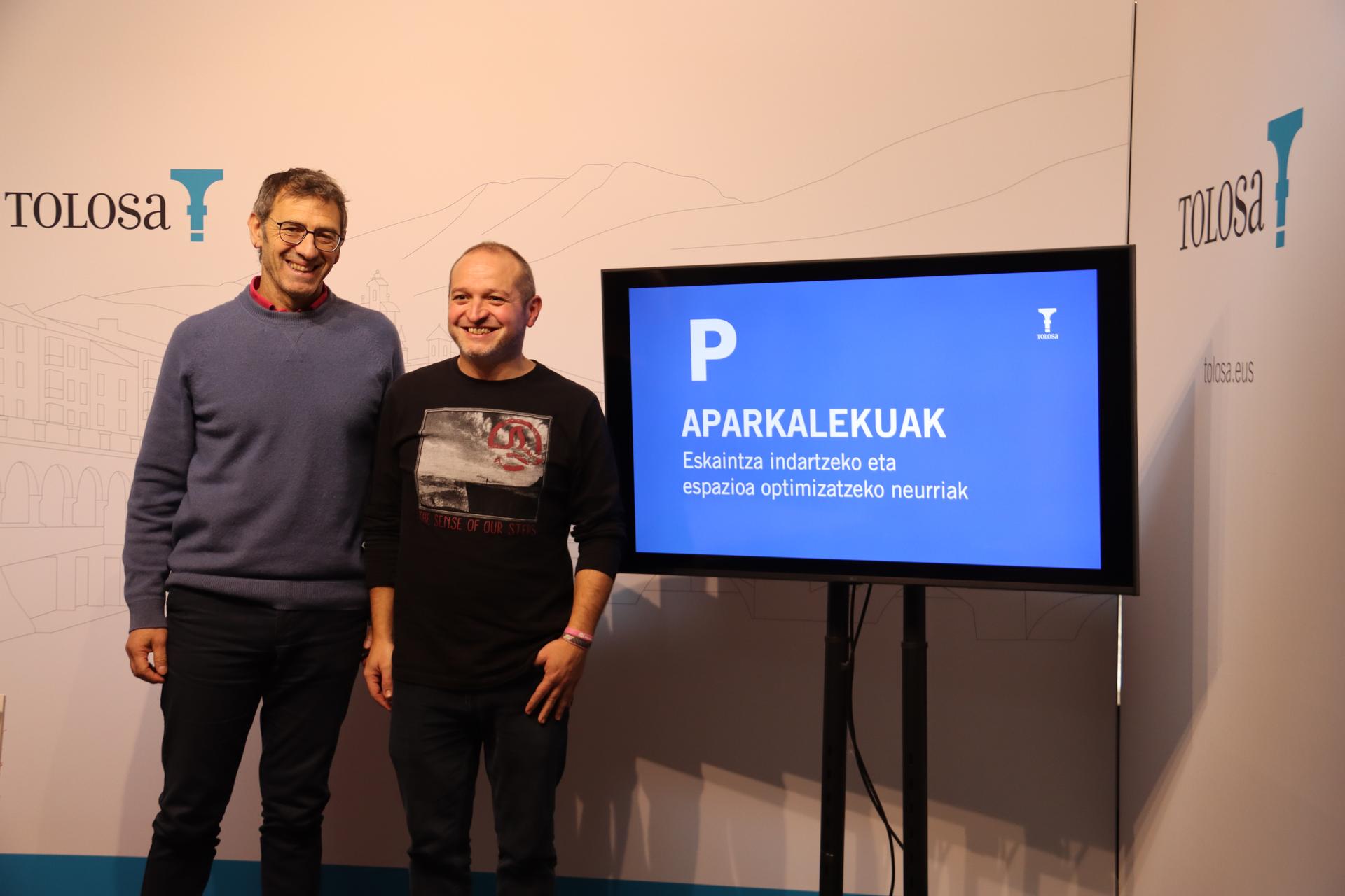 Tolosako aparkalekuen eskaintza indartzeko 22 neurri iragarri ditu udalak