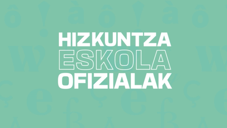 Hizkuntza Eskola Ofizialetan izena emateko epea zabalik dago