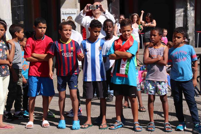 Saharako haurrei harrera egi 39 1530544412871