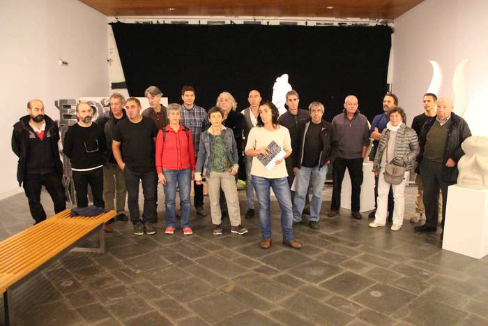 Eskultoreen erakusketa inaug 1 1541877575461