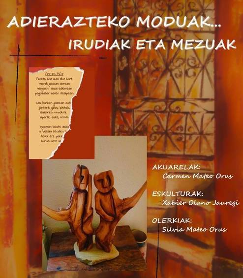 Inaugurazioa. 'Adierazteko moduak... irudiak eta mezuak'