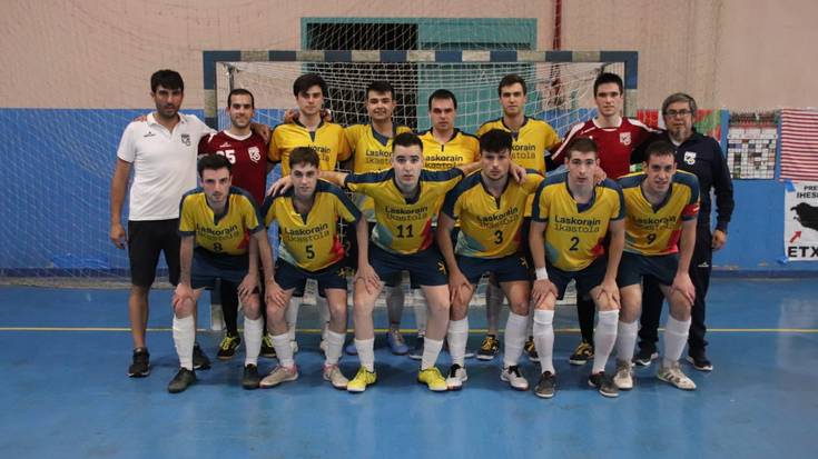 Gutxigatik ihes egin dio igoerak Laskoraini