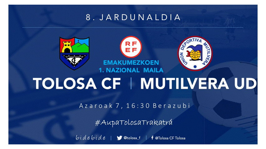 TOLOSA CF - MUTILVERA