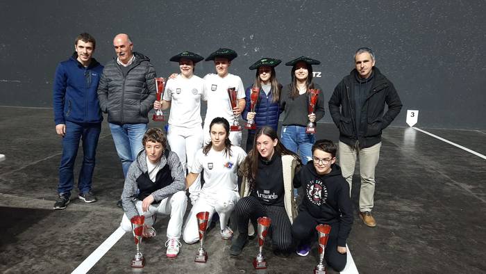 Maite Tolosa txapeldun Emakume Pilotari Txapelketan