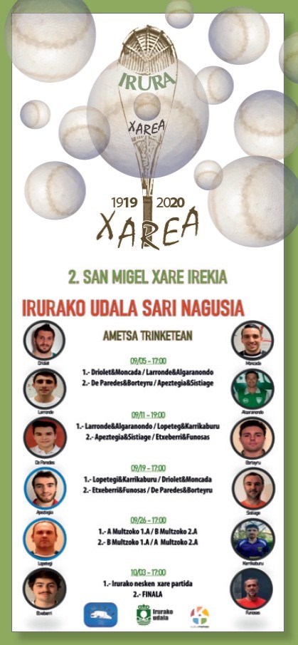 Bigarren San Migel Xare Irekia abiatuko da larunbatean