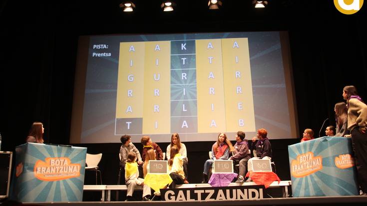 Bizkorrak taldeak irabazi du Bota erantzuna! lehiaketa