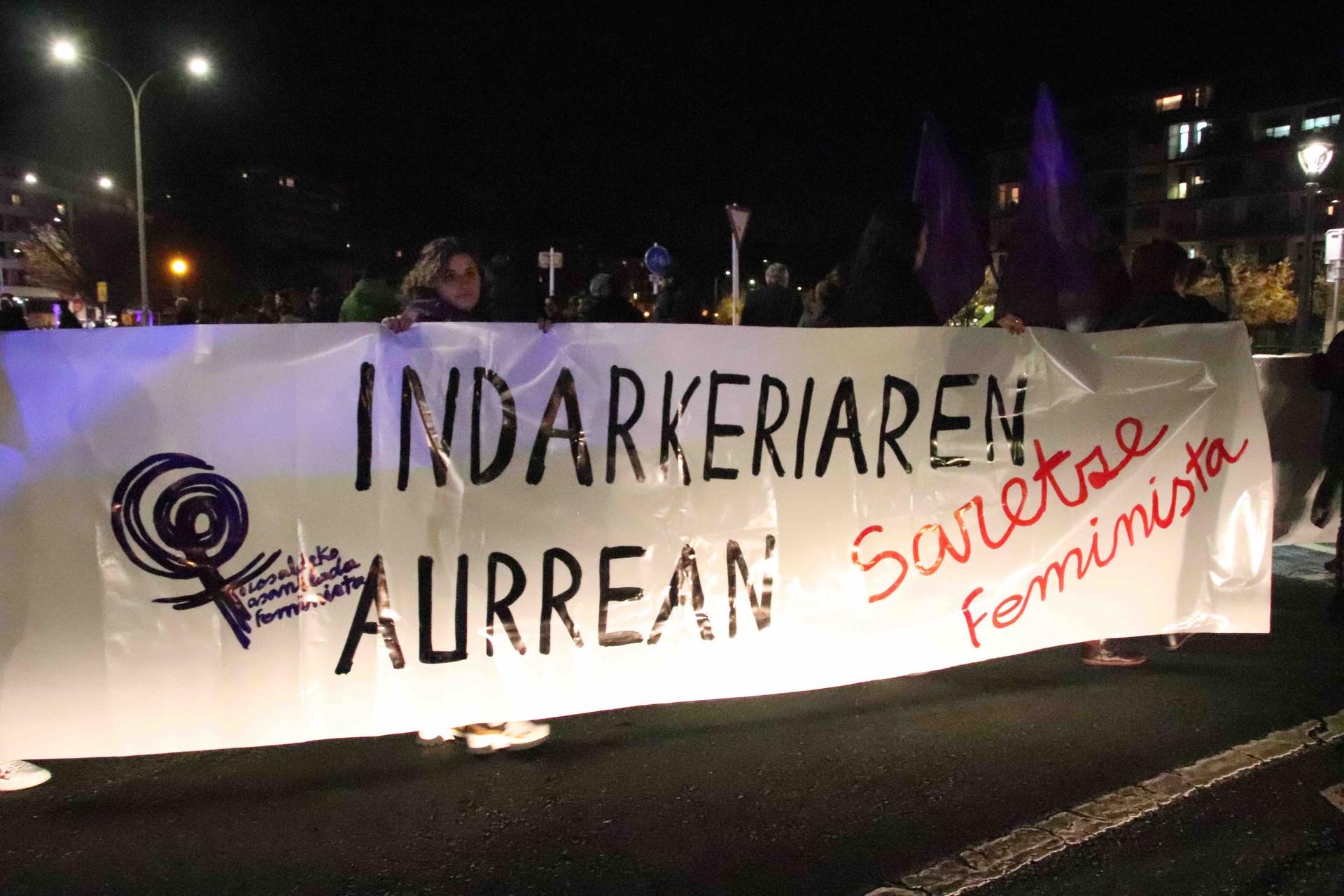Tolosaldeko Asanblada Feministaren atzoko irakurketa
