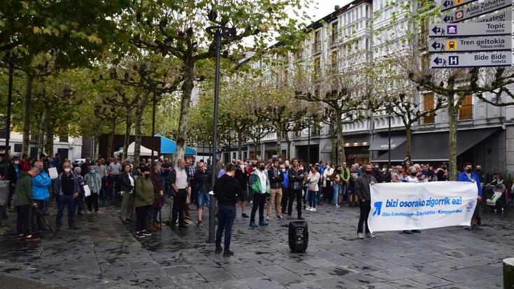 "Bizi osorako zigorren aurka" mobilizazioak egin dituzte