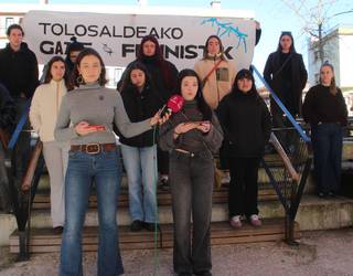 Eskualde mailako taldea osatu dute gazte feministek