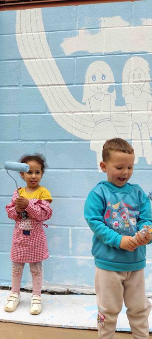 Ikaztegieta, mural margoketa 15 1654855830401