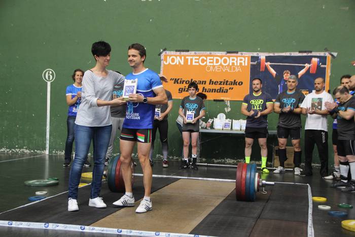 Halterofilia, Jon Tecedor om 31 1529173146676