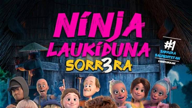 Ninja laukiduna. Sorrera