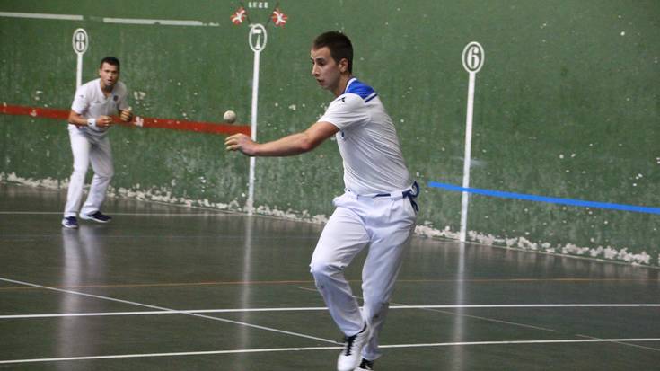 Ostiralean hasiko da V. Intxaur Pilota Txapelketa