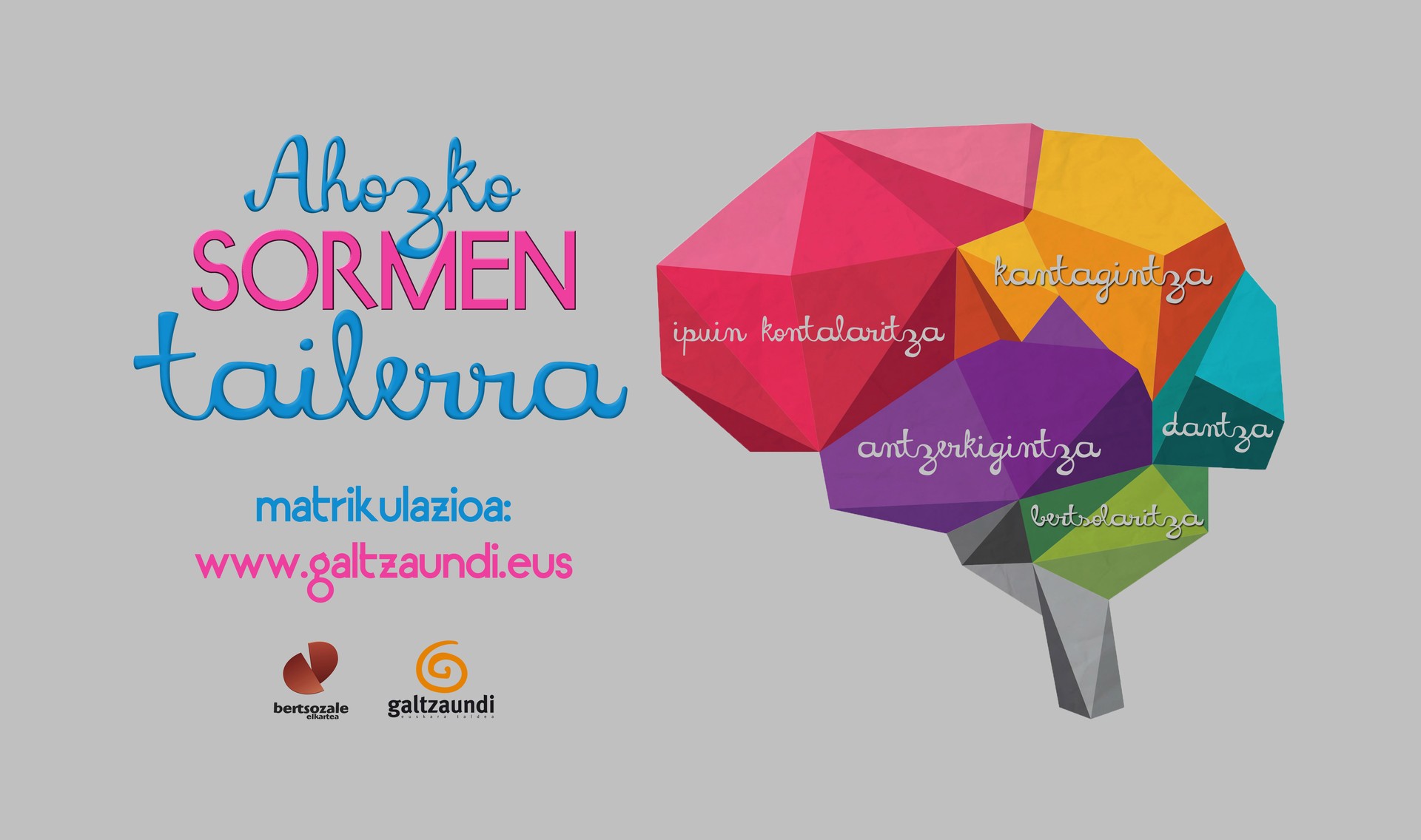 Tolosaldeko Ahozko Sormen Tailerra jarri dugu martxan