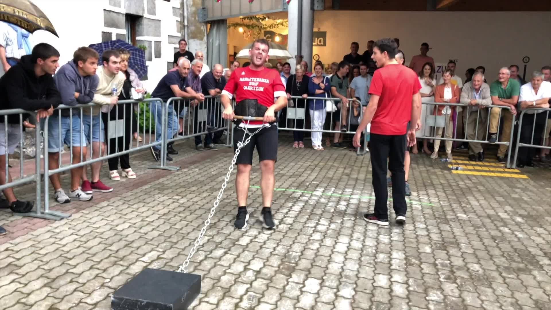 Herri kirol desafio gogorra, Goiatz, Bidania, Asteasu eta Berastegiren artekoa