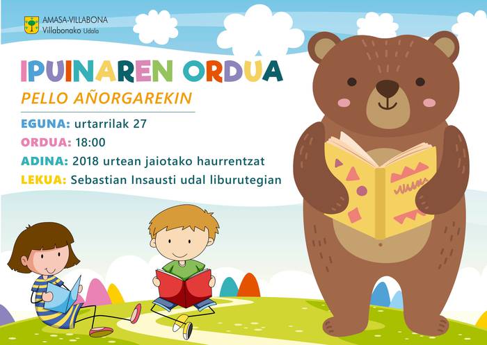 Ipuinaren ordua