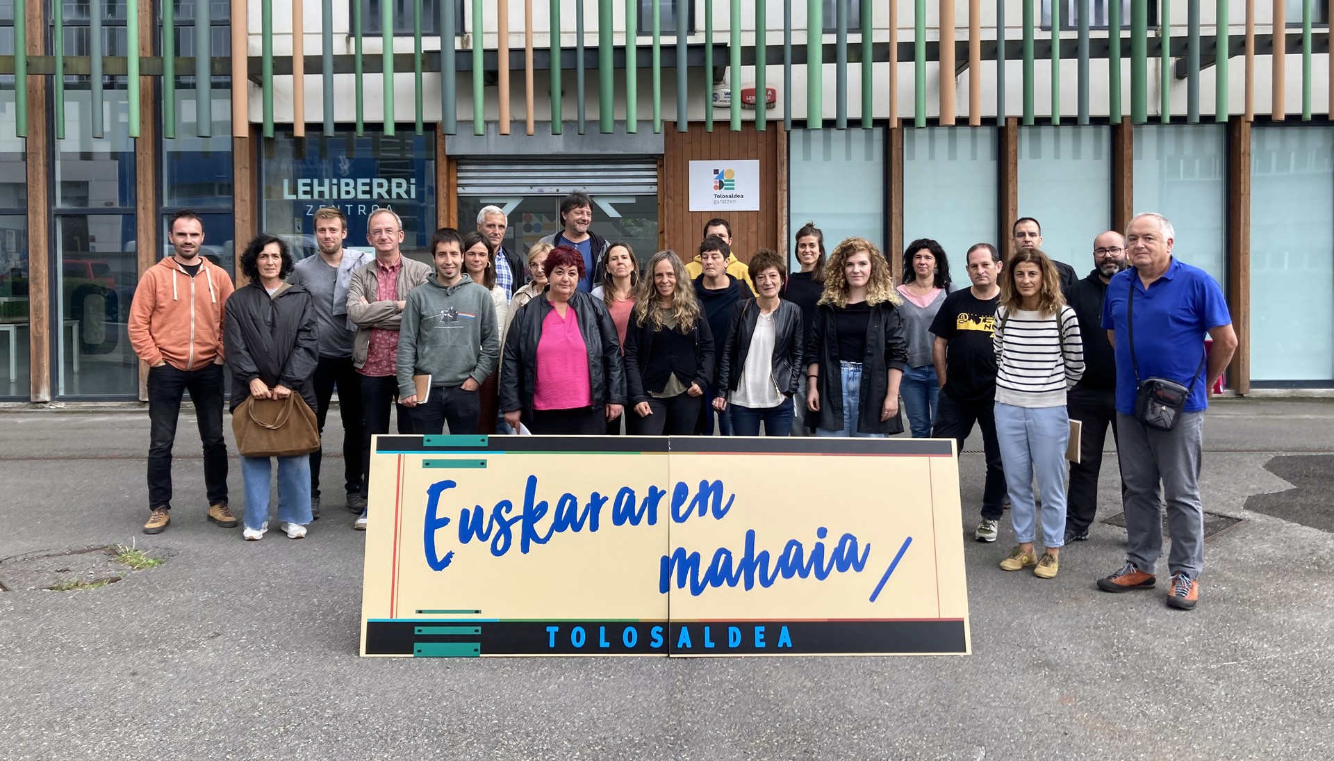 Tolosaldeko Euskararen Mahaia osatu dute