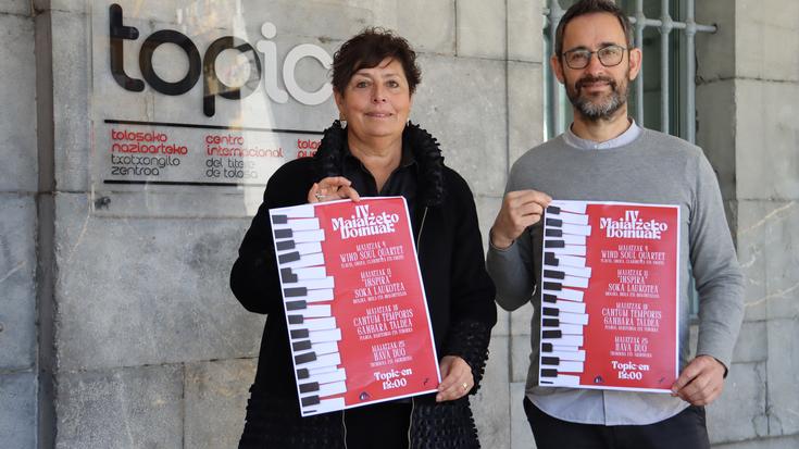 Doinu gazteak izango dira maiatzeko protagonistak Tolosan
