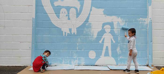 Ikaztegieta, mural margoketa 14 1654855829909