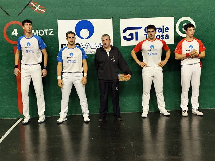 Migel Soroa pilota txapelketaren XII. edizioa martxan da Beotibarren