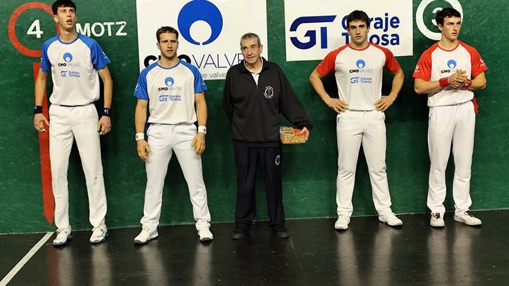 Migel Soroa pilota txapelketaren XII. edizioa martxan da Beotibarren